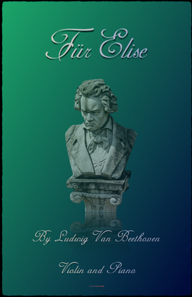 Book cover for Für Elise, for Violin and Piano
