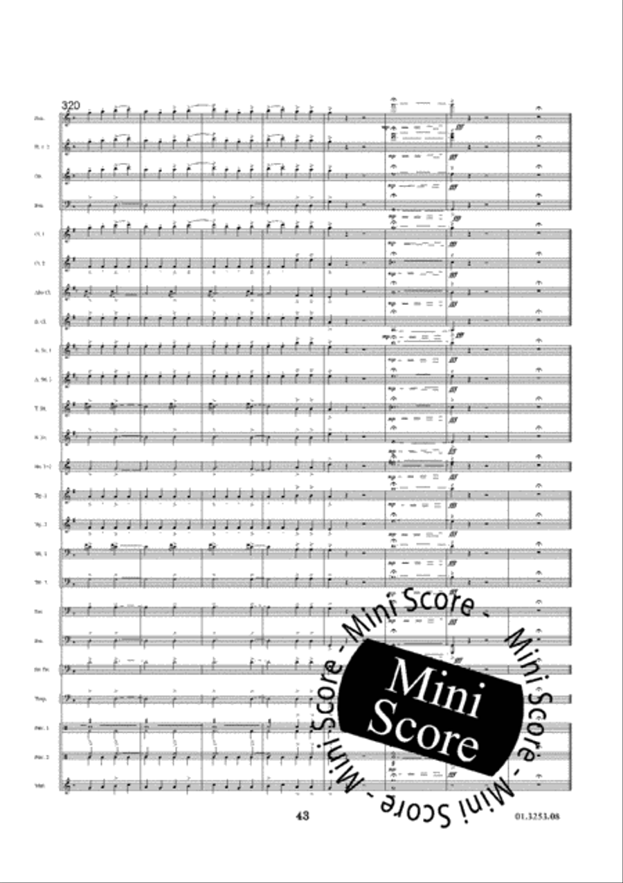 Capriol Suite Concert Band scores gallery preview page 47