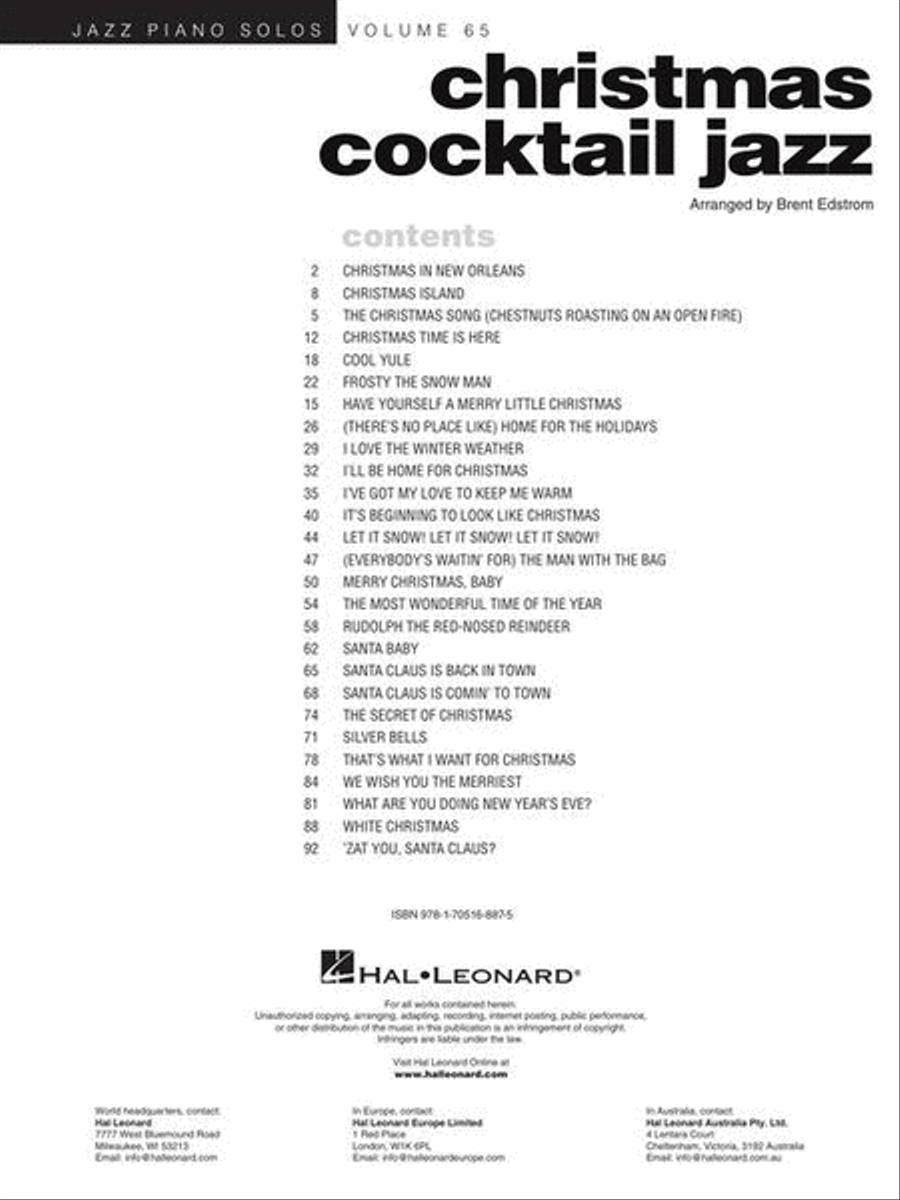 Christmas Cocktail Jazz