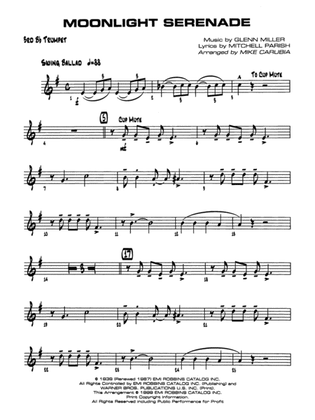 Moonlight Serenade: 3rd B-flat Trumpet
