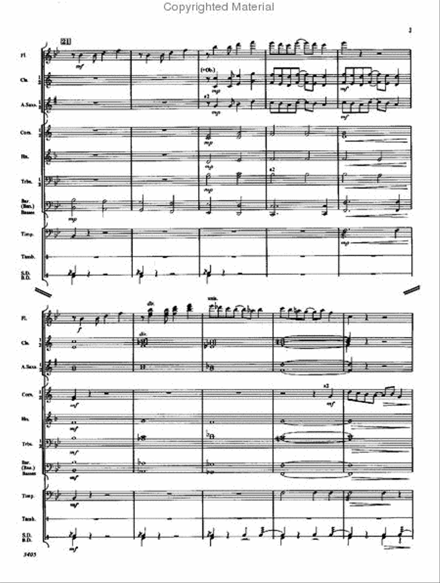 Flutissimo Flutissimo Concert Band scores gallery preview page 4