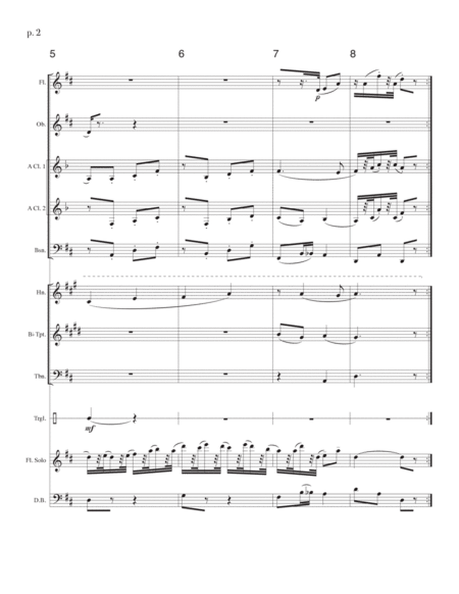 Dvorak Humoresque - arr. for Flute Soloist and Chamber Orchestra