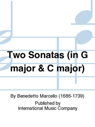 Book cover for Two Sonatas (In G Major & C Major)