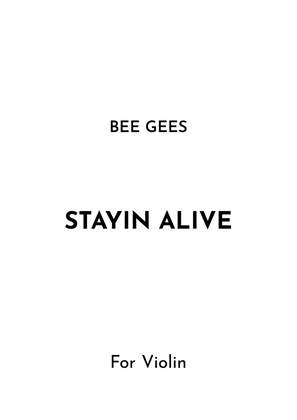 Book cover for Stayin' Alive