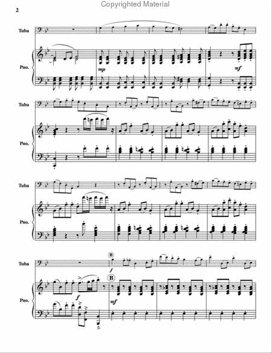Directions Tuba scores gallery preview page 3
