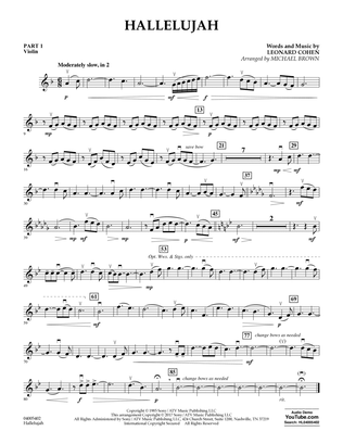 Hallelujah - Pt.1 - Violin