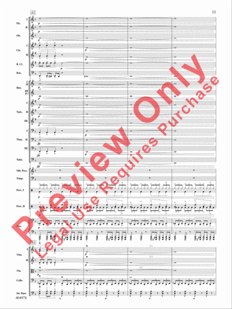Batman: The Dark Knight Rises Full Orchestra scores gallery preview page 12