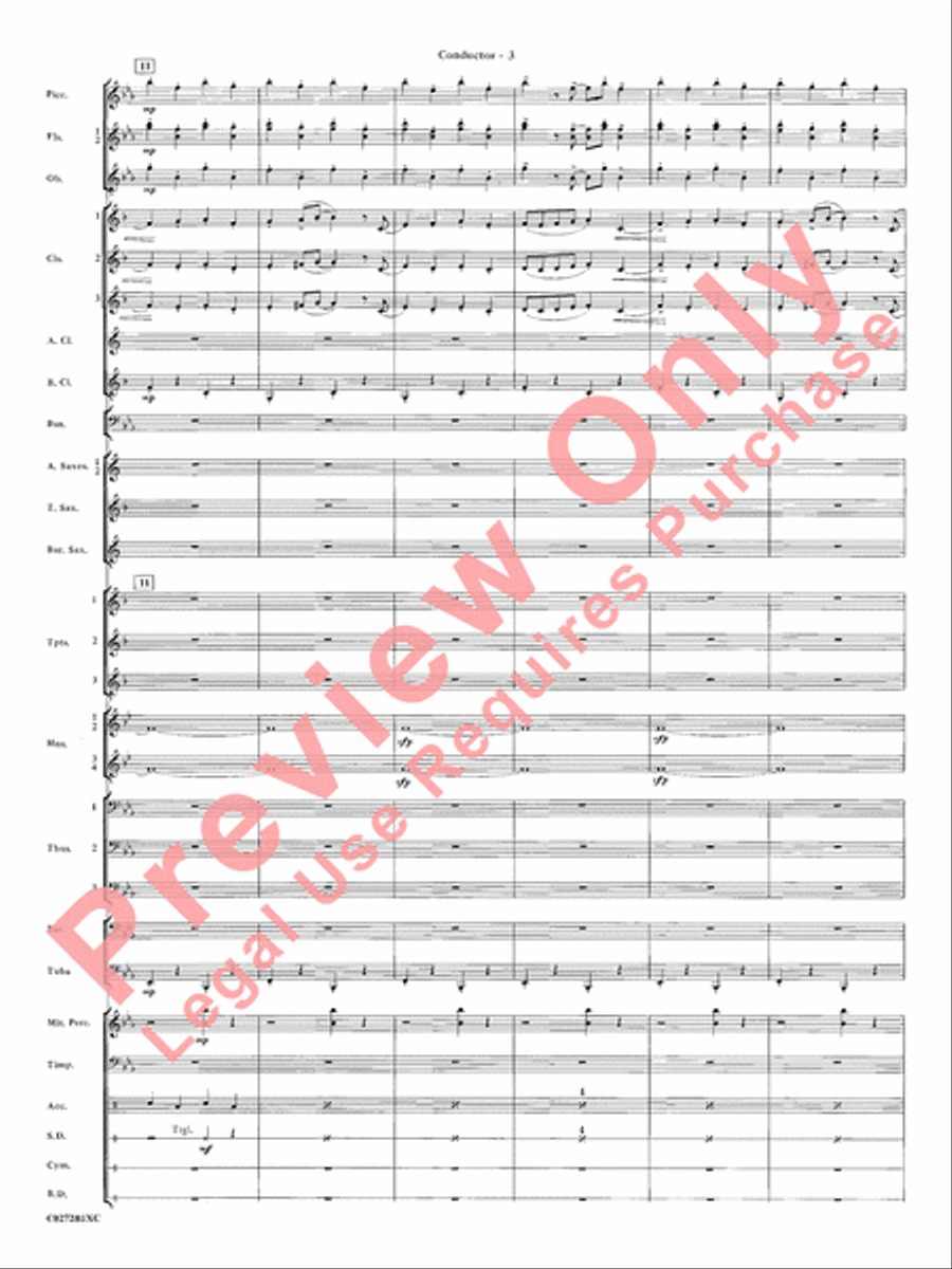 Leroy Anderson: A Legacy in Sound Concert Band scores gallery preview page 6