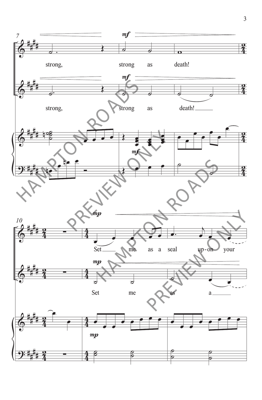 Set Me As a Seal SA scores gallery preview page 4