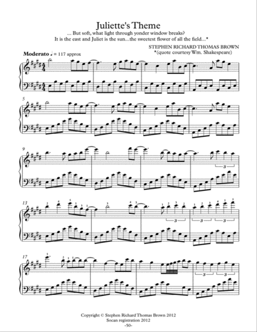 Juliette's Theme image number null