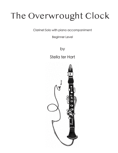 The Overwrought Clock - clarinet solo; Beginner level image number null