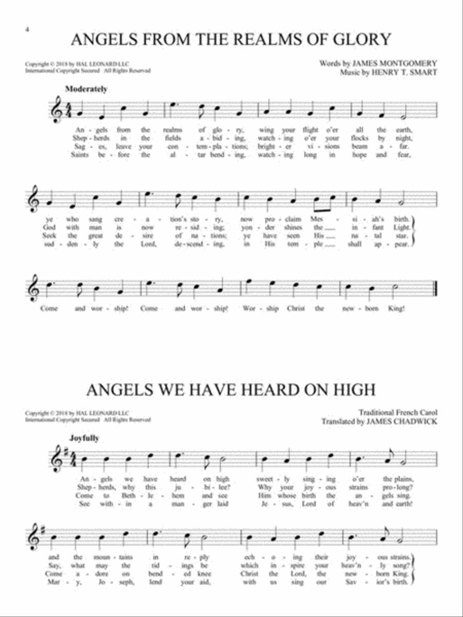 Christmas Carols for Ocarina ocarina scores gallery preview page 3