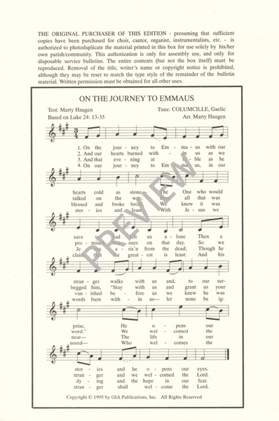 On the Journey to Emmaus image number null