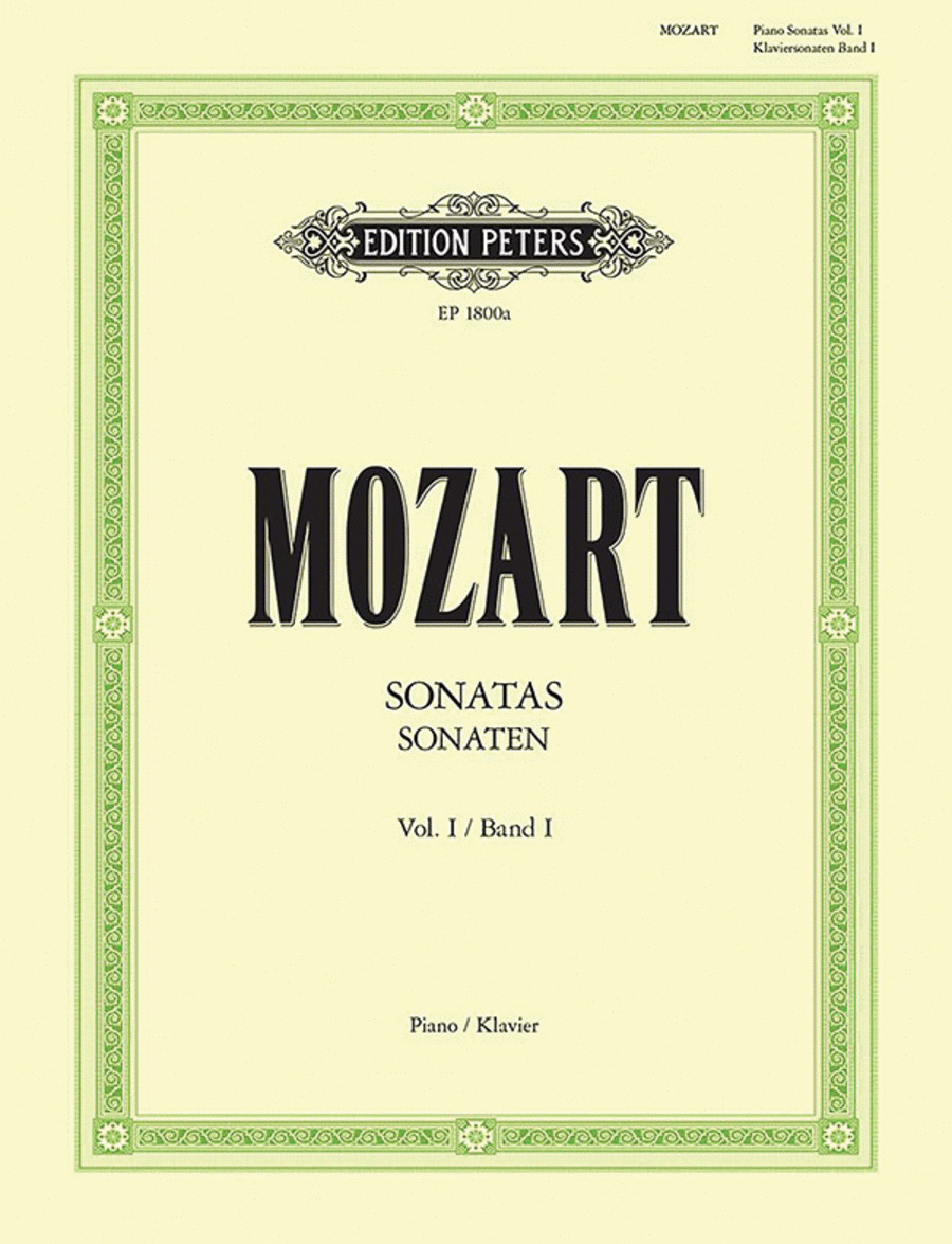 Wolfgang Amadeus Mozart: Piano Sonatas - Volume 1