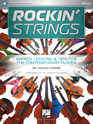 Book cover for Rockin' Strings: Cello