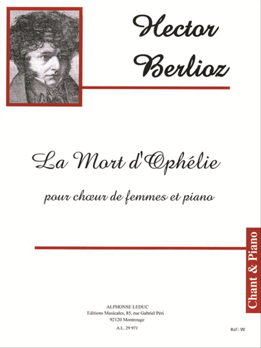 The Death Of Ophelie, Op.18 N.2 (female Voices And Piano) Women's Choir scores gallery preview page 1