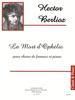 Book cover for The Death Of Ophelie, Op.18 N.2 (female Voices And Piano)