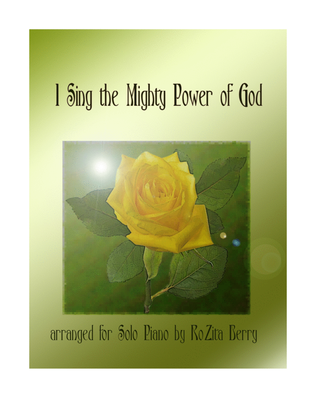 Book cover for I Sing the Almighty Power of God--for Piano Solo