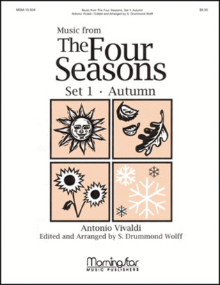Book cover for Music from The Four Seasons, Set 1 - Autumn