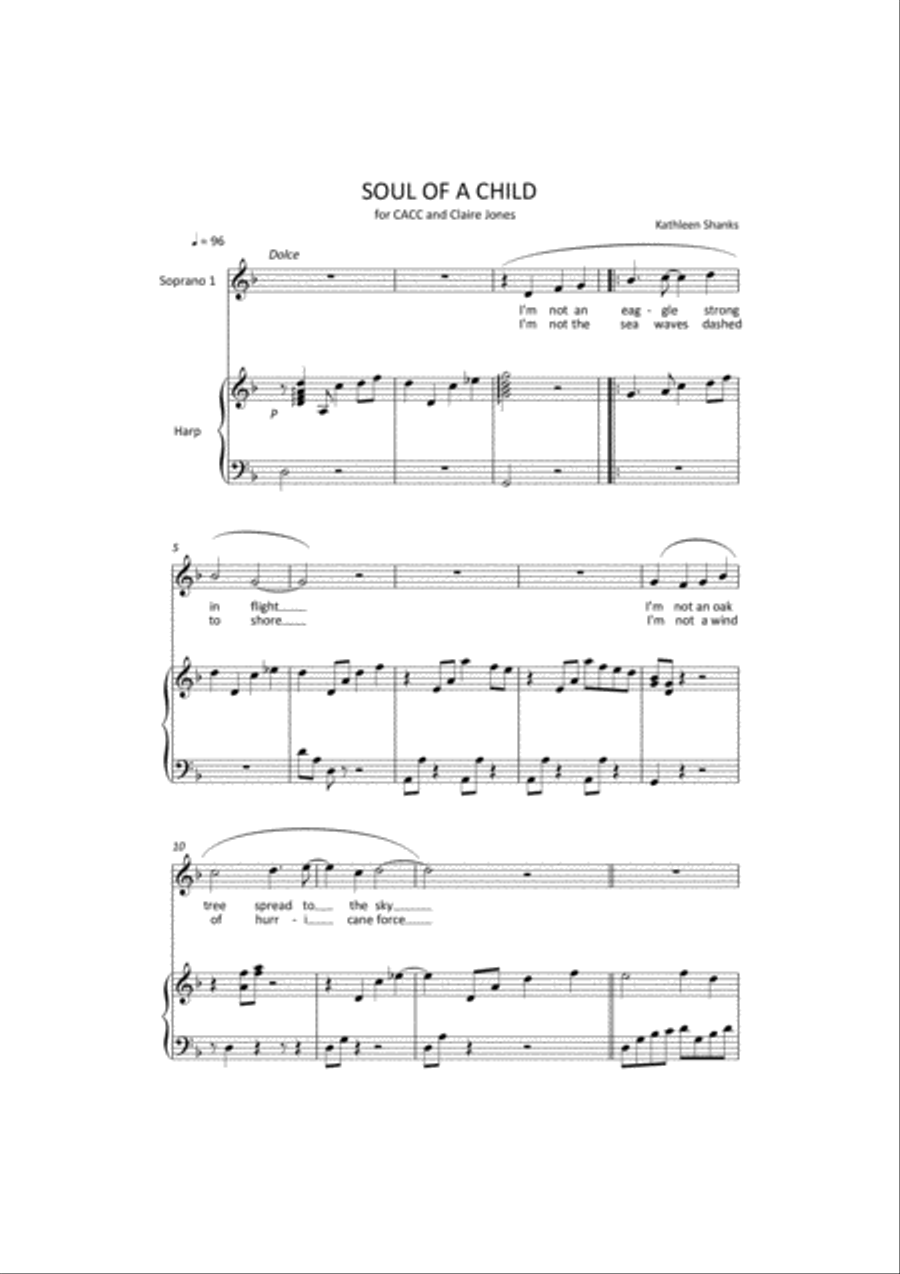 Soul Of A Child Soul Of A Child Unison Choir scores gallery preview page 2