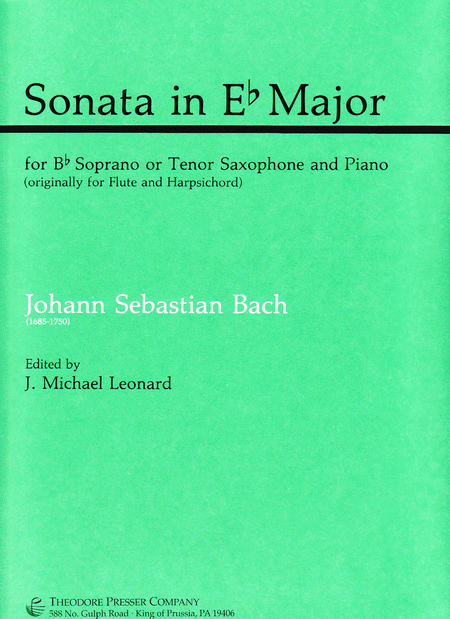 Sonata in E Flat Major