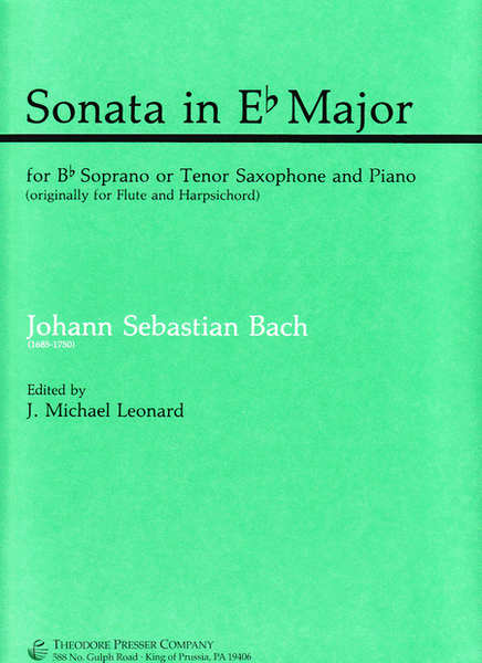 Sonata In Eb Major