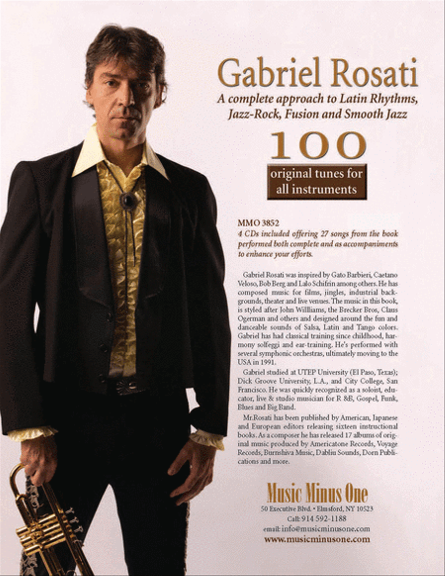 Gabriel Rosati - 100 Original Tunes for All Instruments CD scores gallery preview page 1