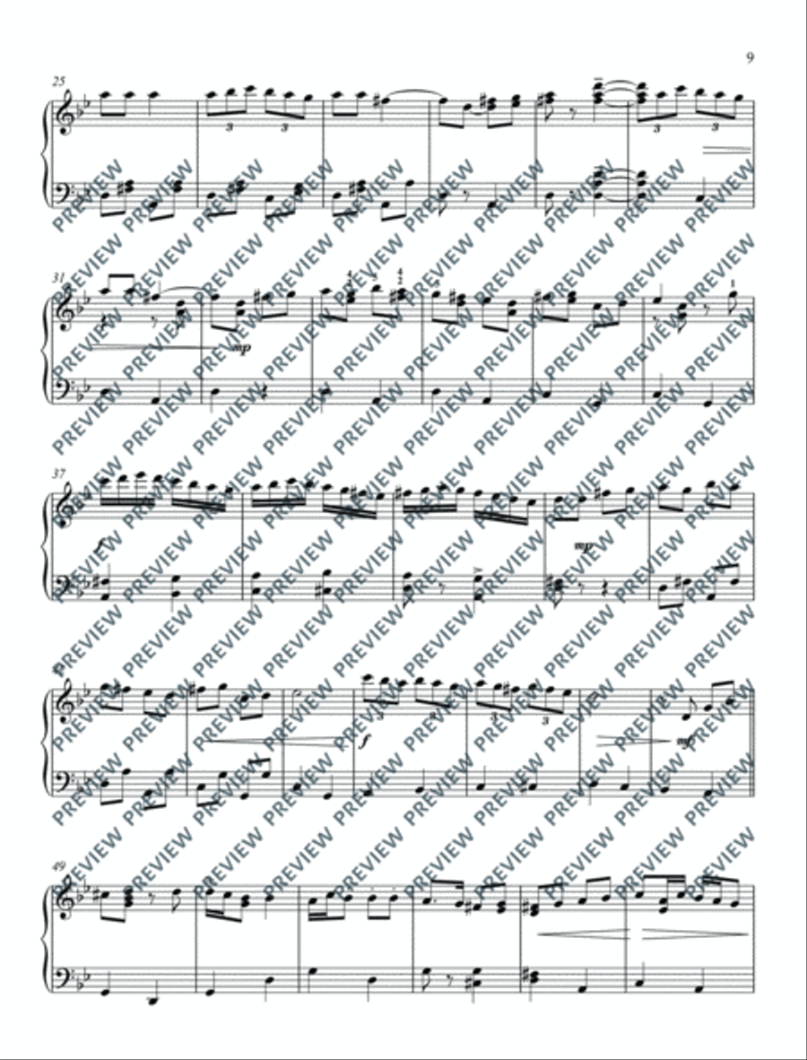Klezmer Piano Collection Piano Solo scores gallery preview page 10