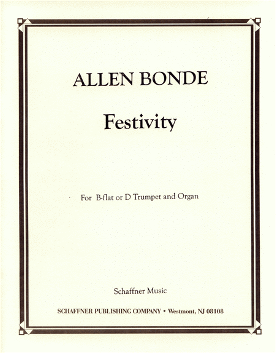 Festivity Trumpet scores gallery preview page 1