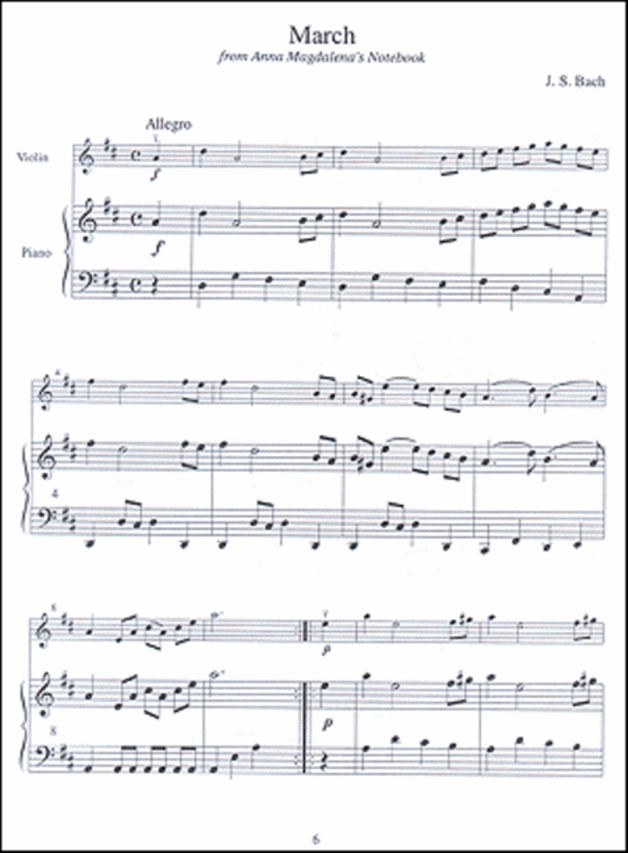 The Student Violinist: Bach