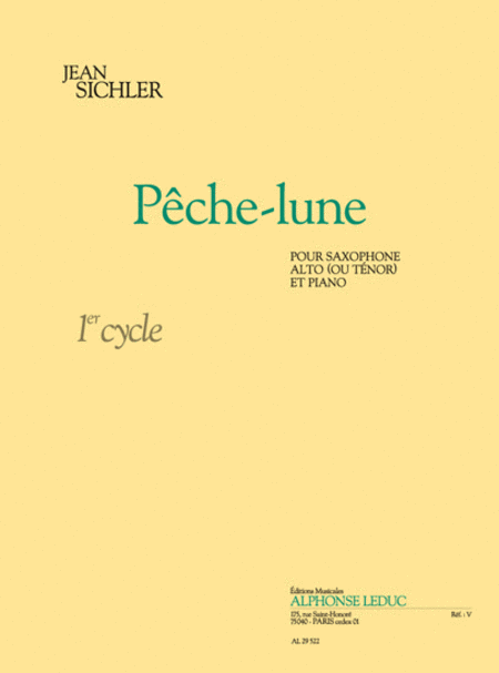 Peche-lune (saxophone-alto & Piano)