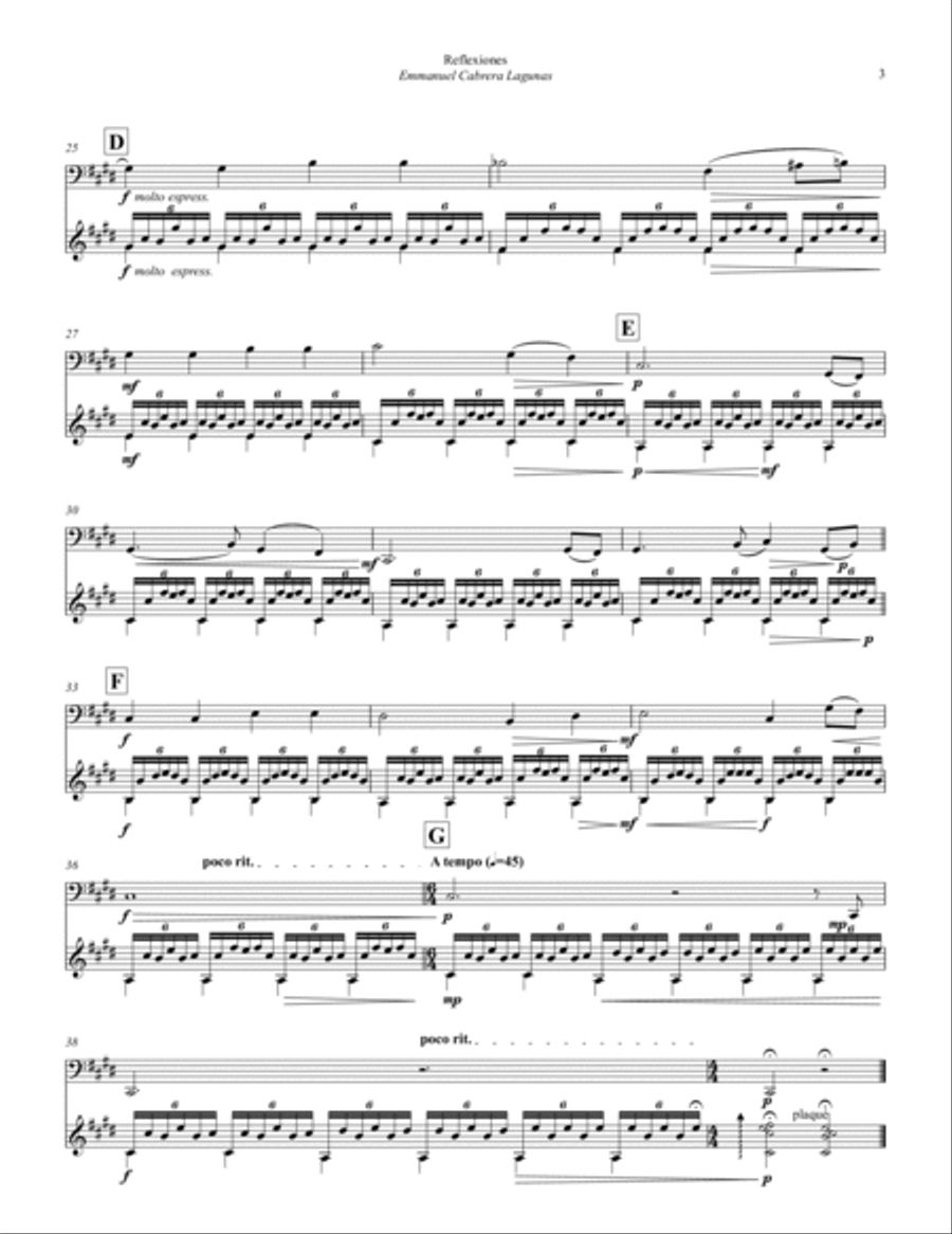 Reflexiones String Duet scores gallery preview page 6
