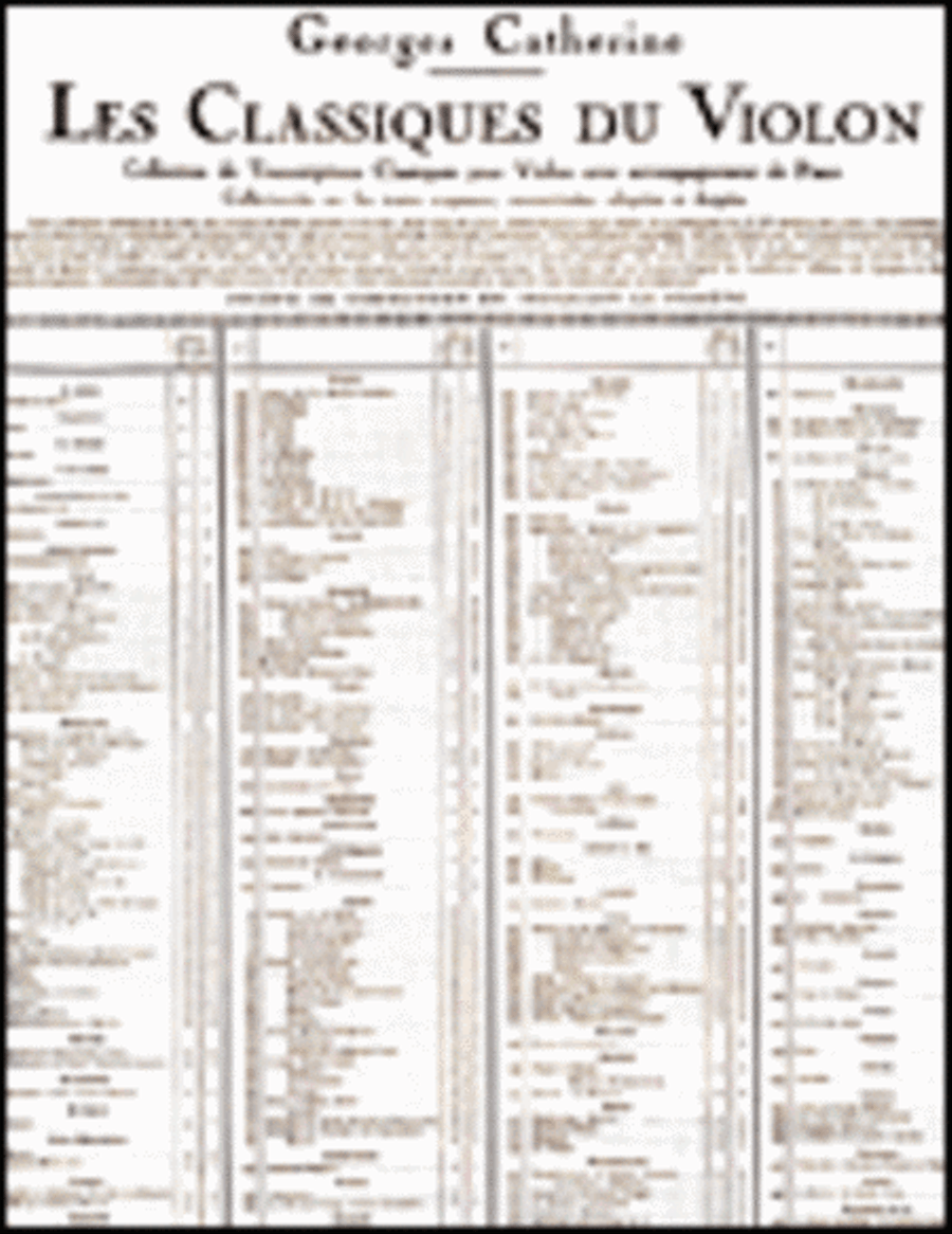 Allegro Marcato - Classiques No. 358 Violin Solo scores gallery preview page 1
