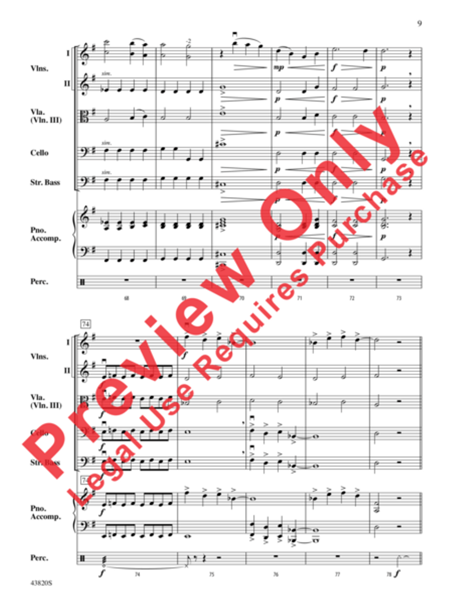 Time Machine String Orchestra scores gallery preview page 12