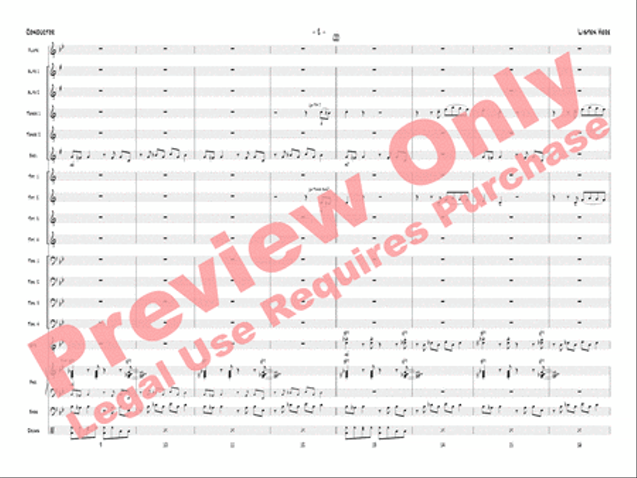 Listen Here Jazz Ensemble scores gallery preview page 23