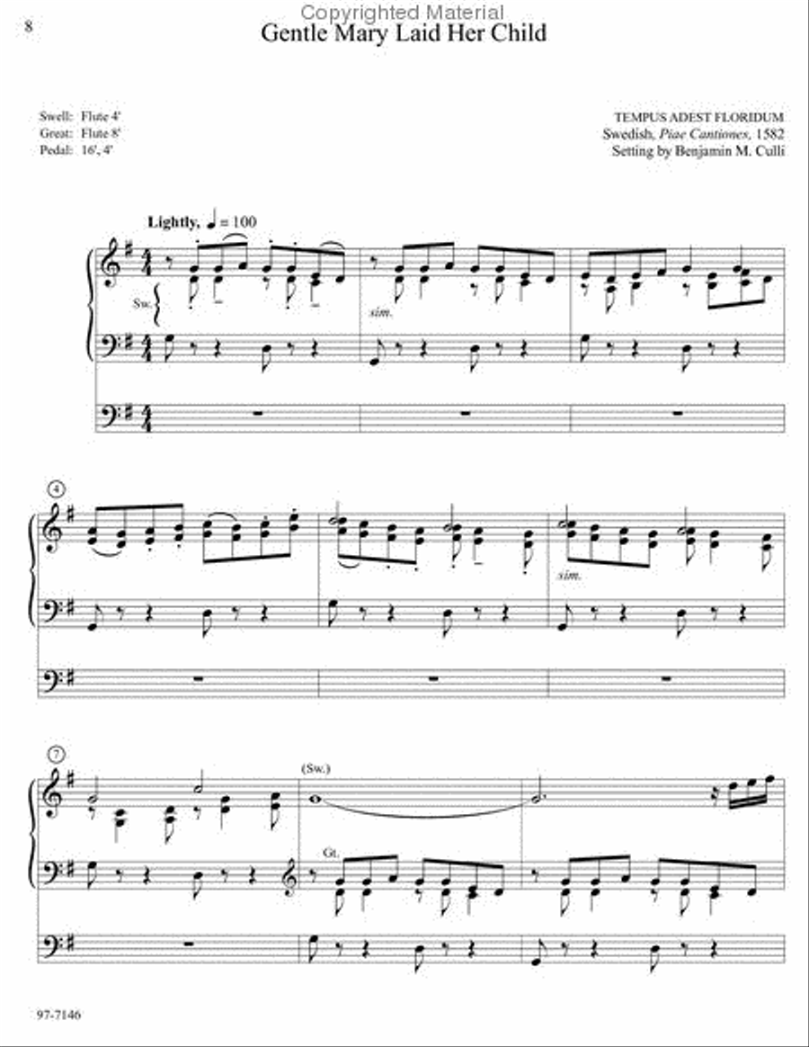 Bethlehem's Light Organ scores gallery preview page 3