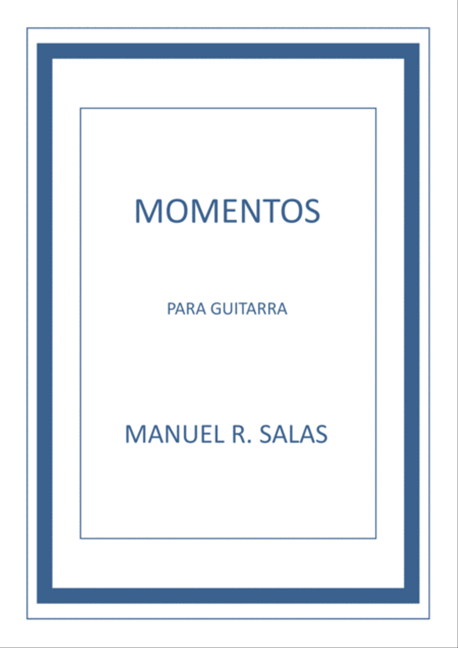 Momentos Guitar Solo scores gallery preview page 1