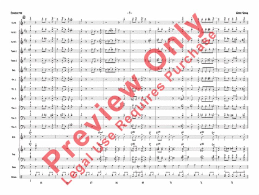 Work Song Jazz Ensemble scores gallery preview page 12