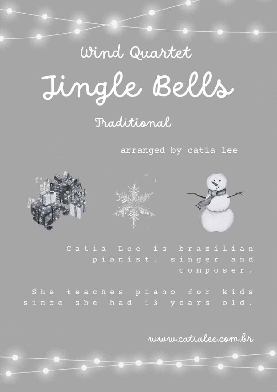 Jingle Bells for Wind Quartet Woodwind Quartet scores gallery preview page 1
