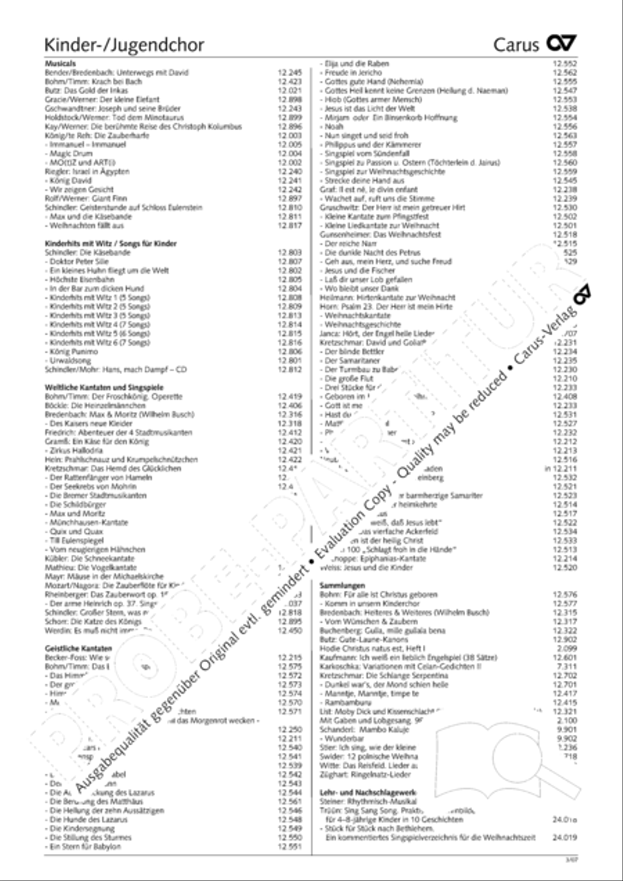 Der reiche Narr Der reiche Narr Unison Choir scores gallery preview page 13
