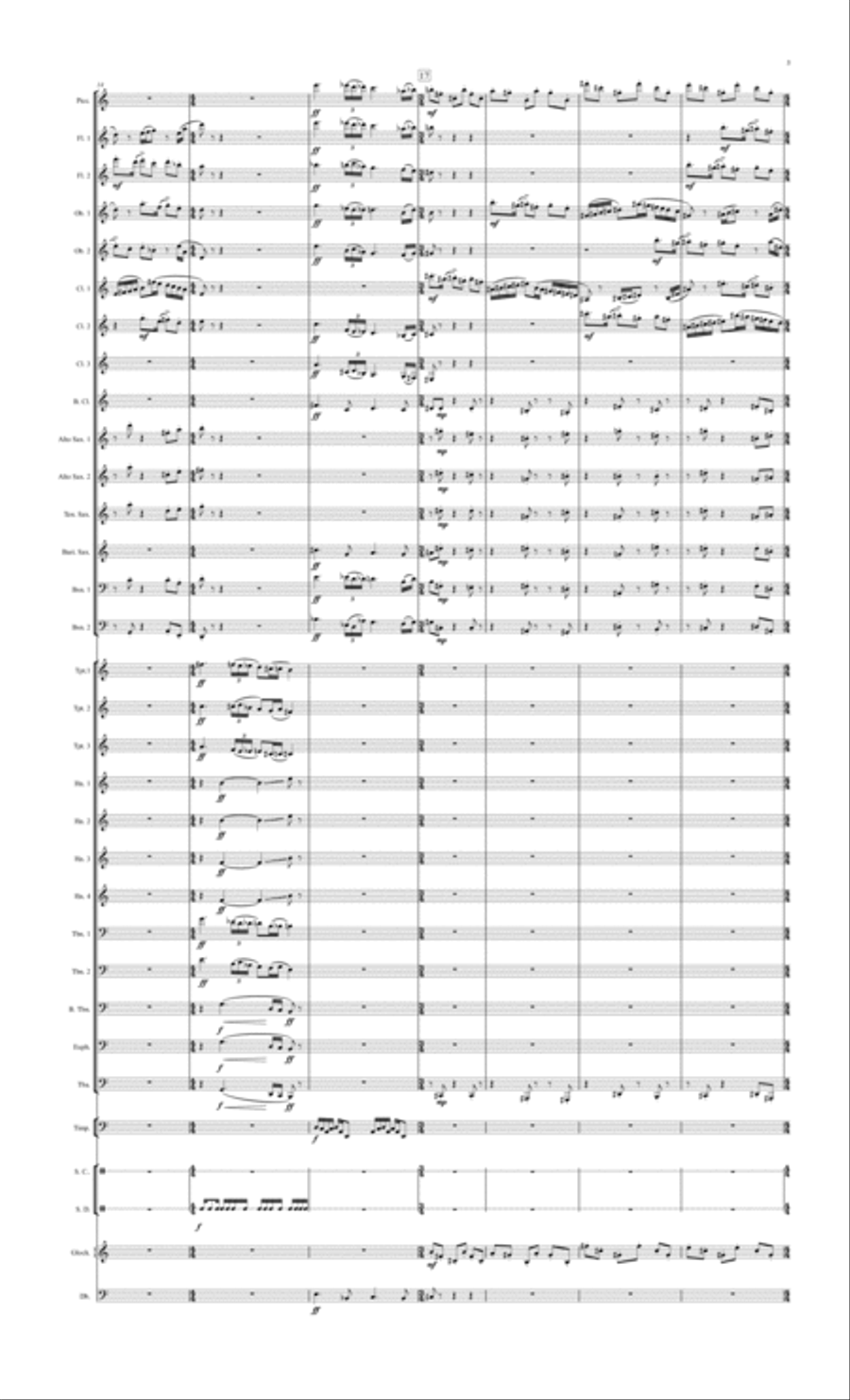 Rescue for Concert Band Rescue for Concert Band Concert Band scores gallery preview page 5