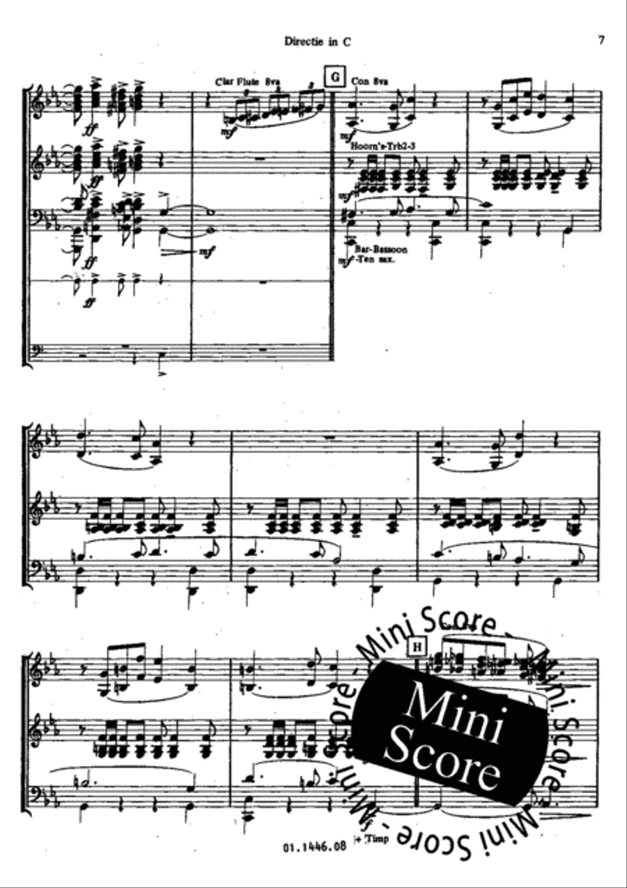 Flash Back Concert Band scores gallery preview page 11