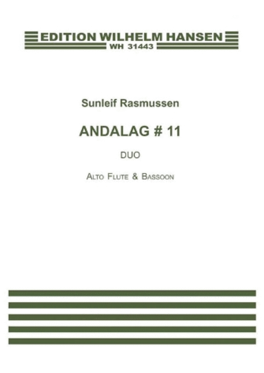 Andalag #11 Alto Flute and Bassoon Player