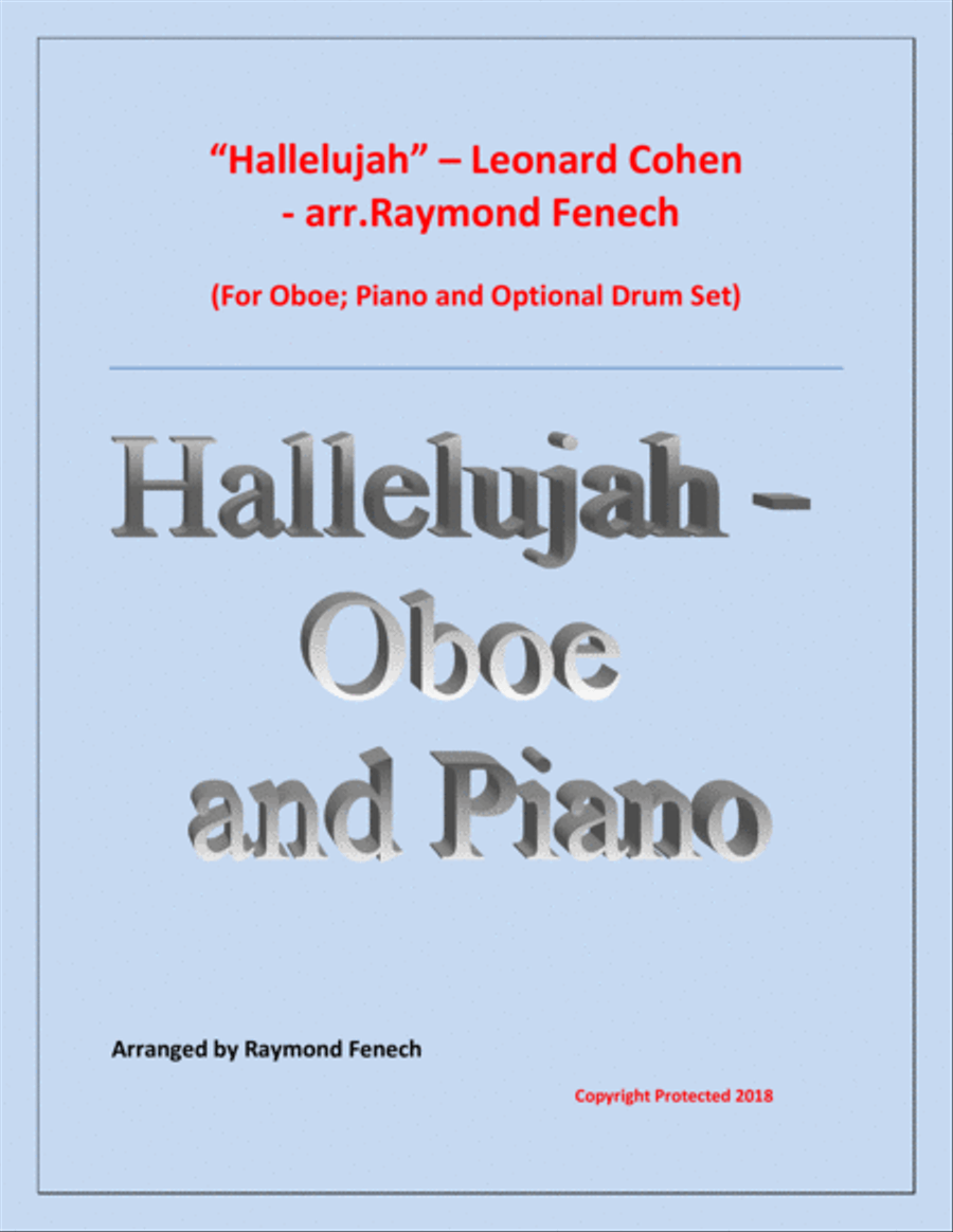 Hallelujah Small Ensemble scores gallery preview page 1