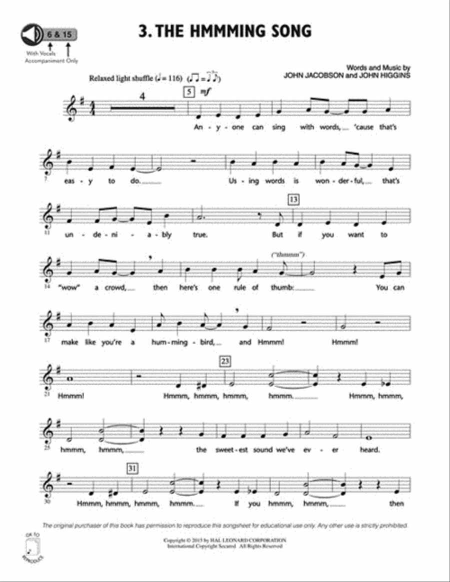 Wing It! Choir scores gallery preview page 7