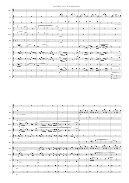 Sweet 4 Chamber orchestra (scores only) image number null