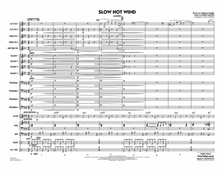 Slow Hot Wind (Lujon) - Conductor Score (Full Score)
