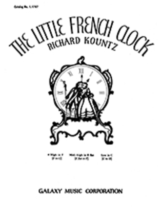 Book cover for The Little French Clock