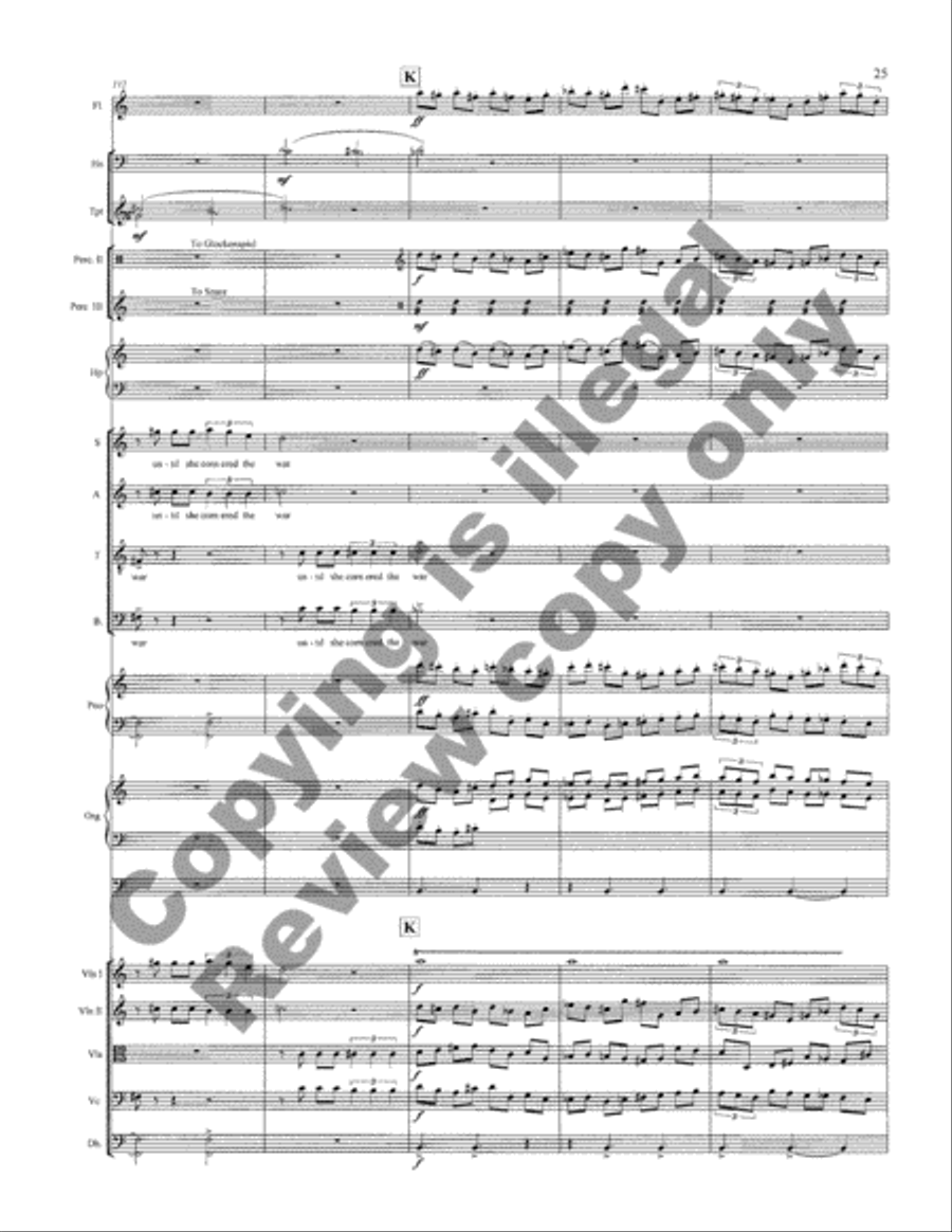 Canticles (Study Score) Choir scores gallery preview page 17