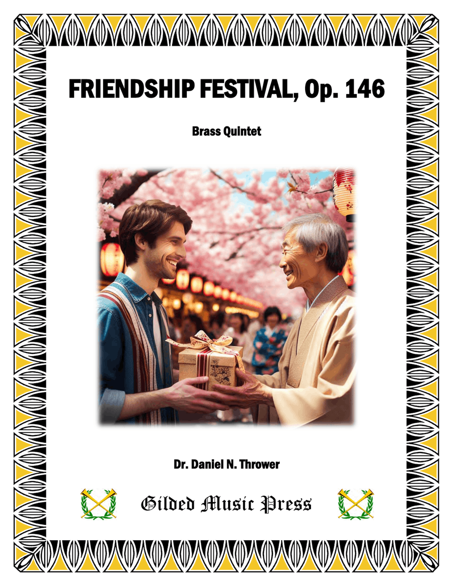 Friendship Festival, Op. 146 Brass Quintet scores gallery preview page 1
